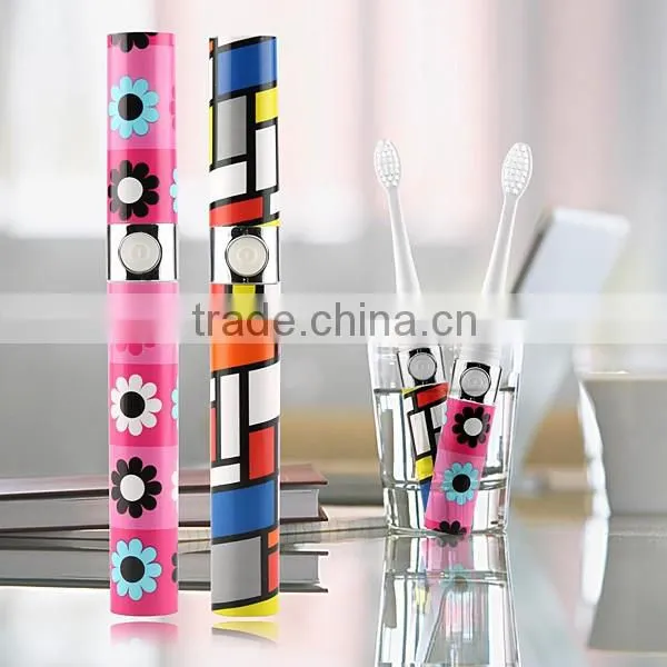 Sonic Electric Toothbrush Waterproof Whitening Prevent Tooth Decay Removes Plaque with 2 Extra Replacement Brush Heads SV030693