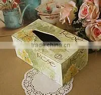 vast custom high quality wooden tissue box environmental