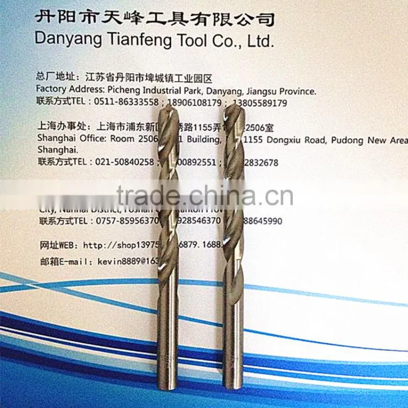 Factory sales directly, drill bit, HSS 4241 Fully Ground, Twist Drill Bit, Bright finished