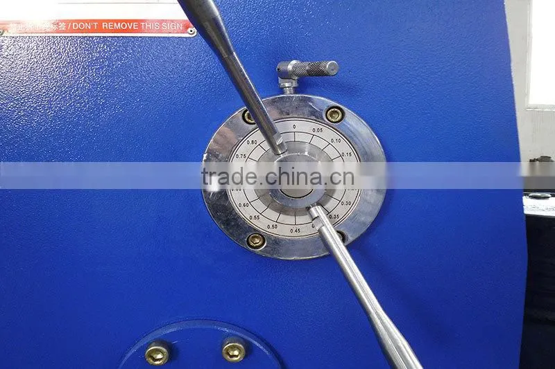 QC12Y series CNC Cutting Machine,hydraulic plate shearing machine with 6m cutting