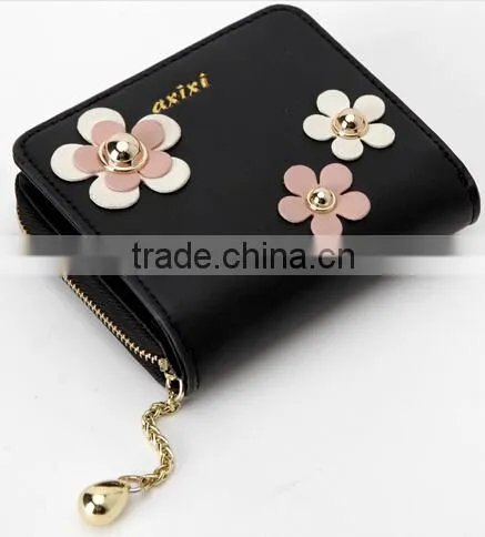 2014 Handmade brand ladies women leather wallet