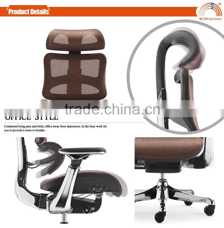 CM-F35AS american style office furniture office chair silver frame office chair price