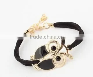 >>New arrival SW16481 cute promotion owl charm bracelet/