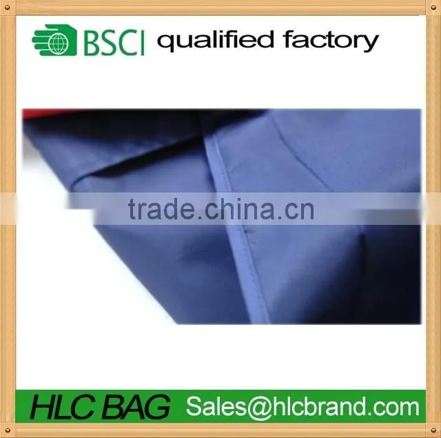 2016 New design eco rpet folding shopping bag with button