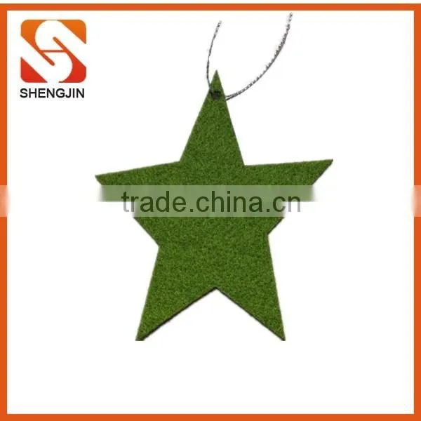 SJ-6963 Custom felt bell decoration Christmas hanging ornaments supplier
