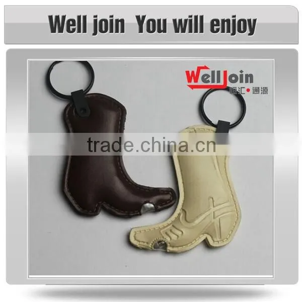 Durable using low price led custom logo keychain