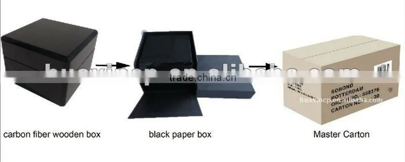 red and white long paper box packaging box for watch gift wholesale