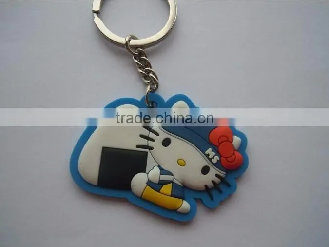 Wholesale cheap price /convenient silicone key chain
