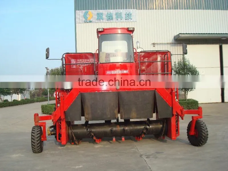 SUNCO Factory chicken manure compost turner machine/organic manure compost turner