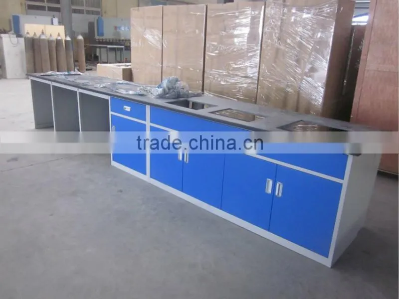 metal steel sink bench/lab furniture