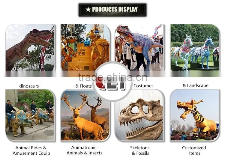 Amusement Park Products Dinosaur Skeleton Model