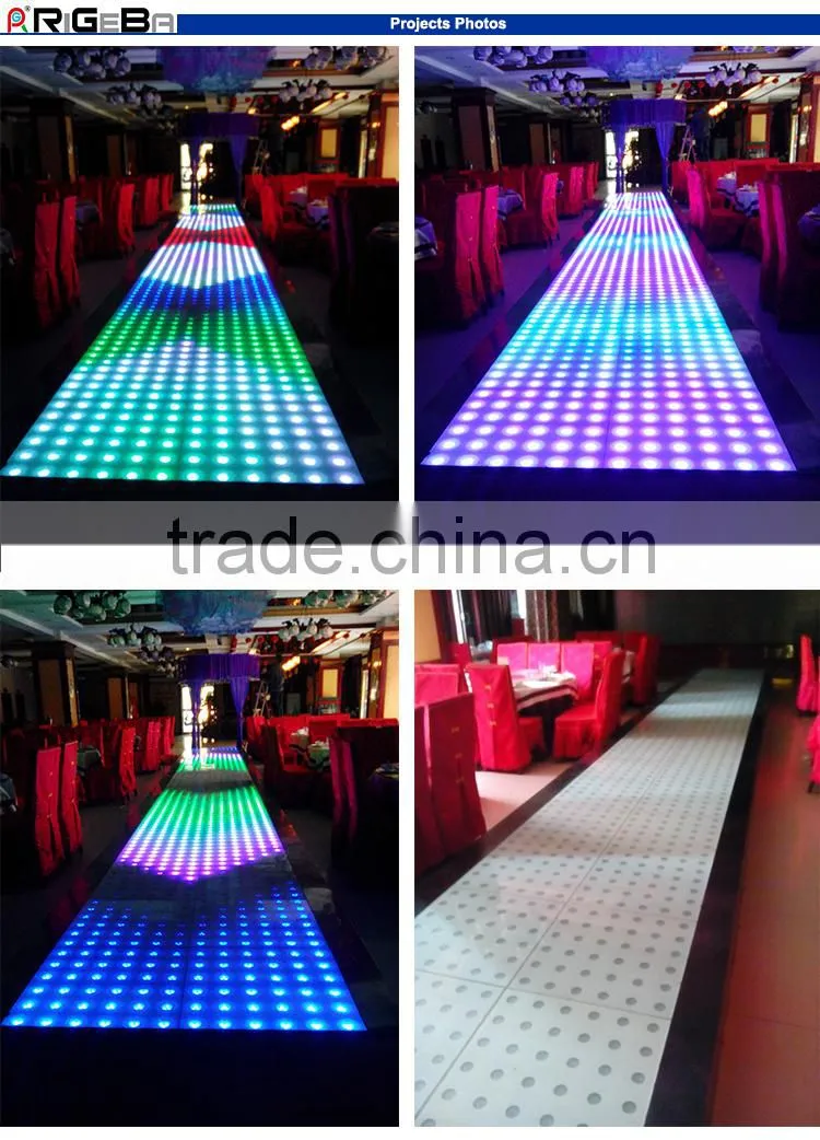 2015 World Top Selling Super Slim dance floor/Patent LED dance floor