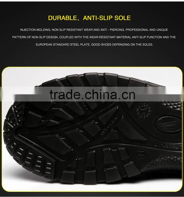 men's Steel toe engineering working safety shoes