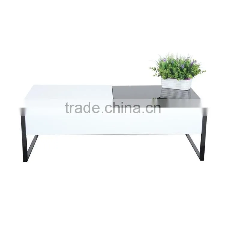 Hot product!!!Lined top coffee table, lift coffee table for promotion