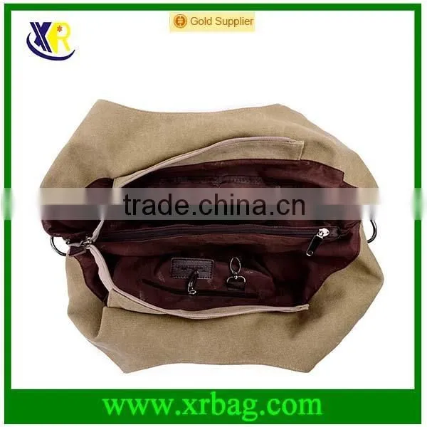 fashion washed canvas tote bag for women