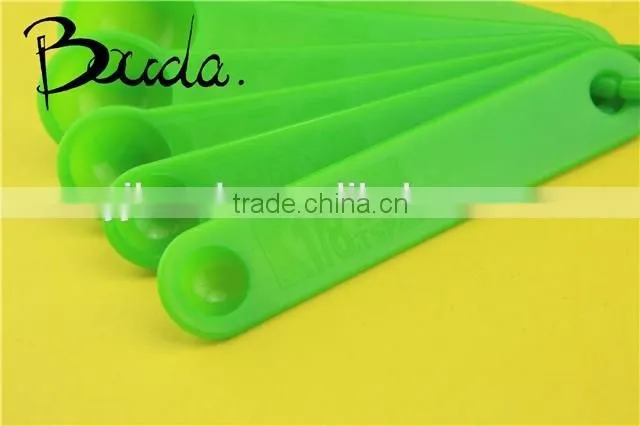 5pcs Colourful Measuring spoons set with different size BD-C7930