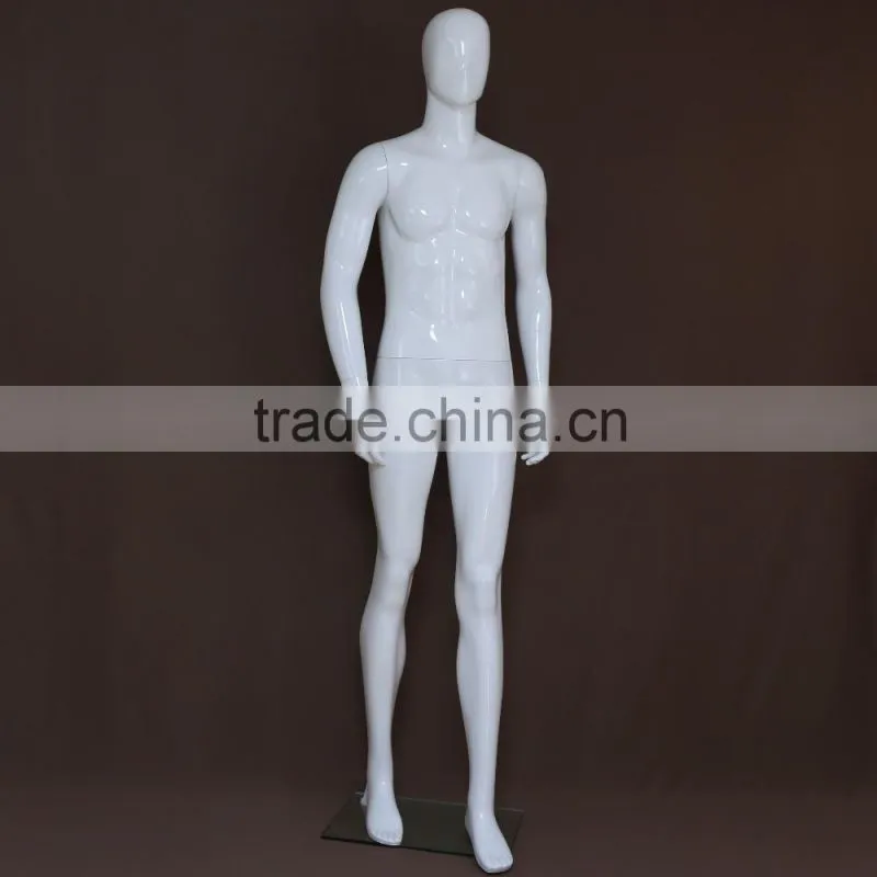 new style fashionable male chrome mannequin/men display model