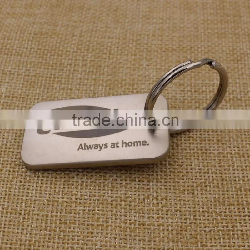 Promotion gifts custom metal blank key tag