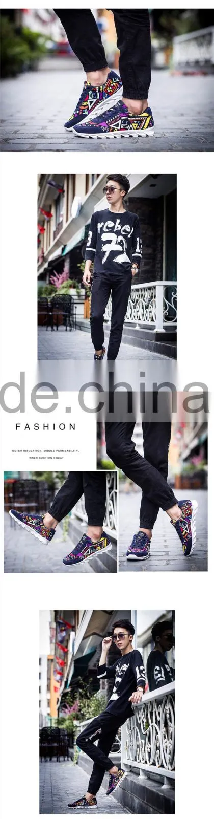 China supplier high quality new model sports shoes men