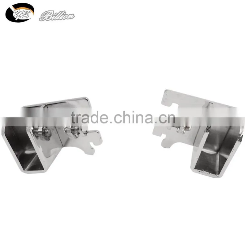 Thick steel square Oval pipe bracket pipe connectors tube fitting