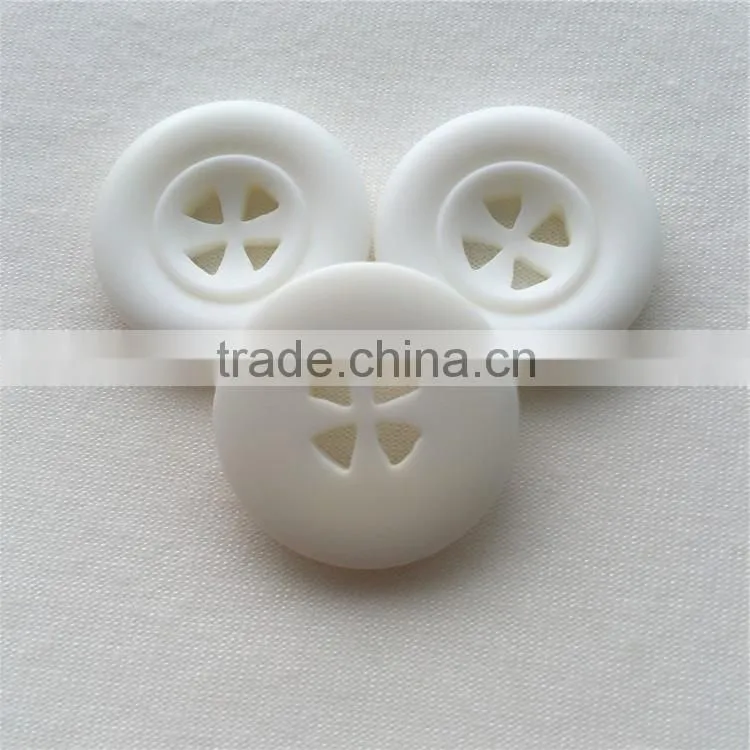 Latest Design white Resin Button, personalized 4-holes button