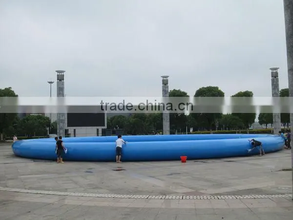 2015 PVC Giant water park inflatable swimming pool / large round pool for adult