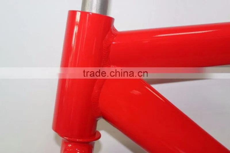 Muti-colors OEM 700C racing fixie bike aluminium fixed gear frame profile