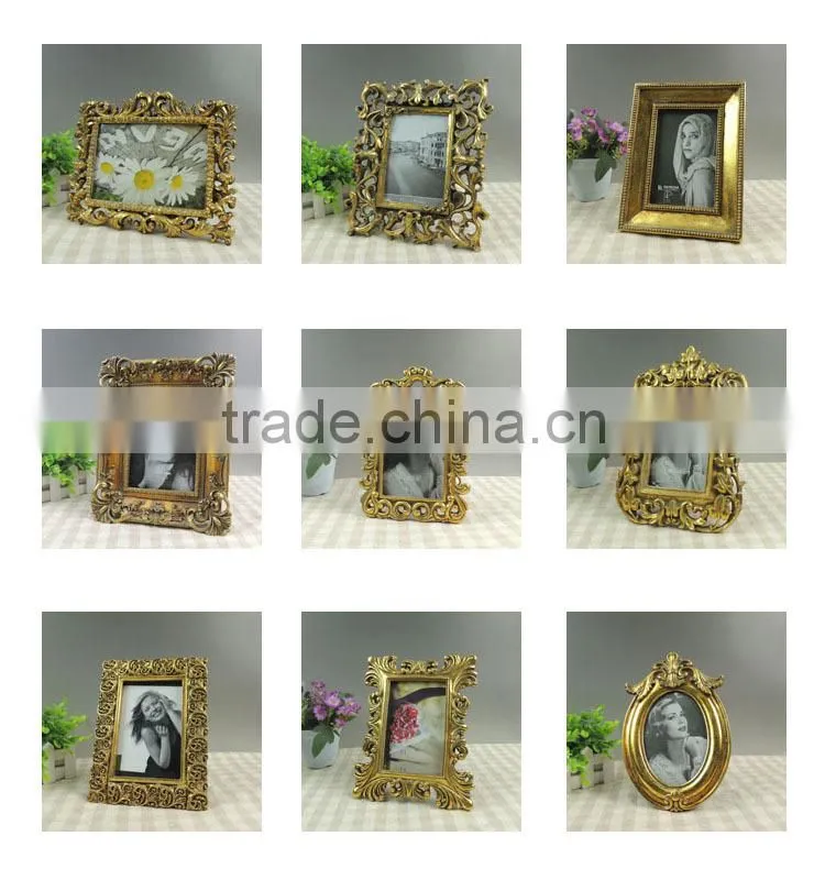 4"x6" polyresin classical adult photo frame