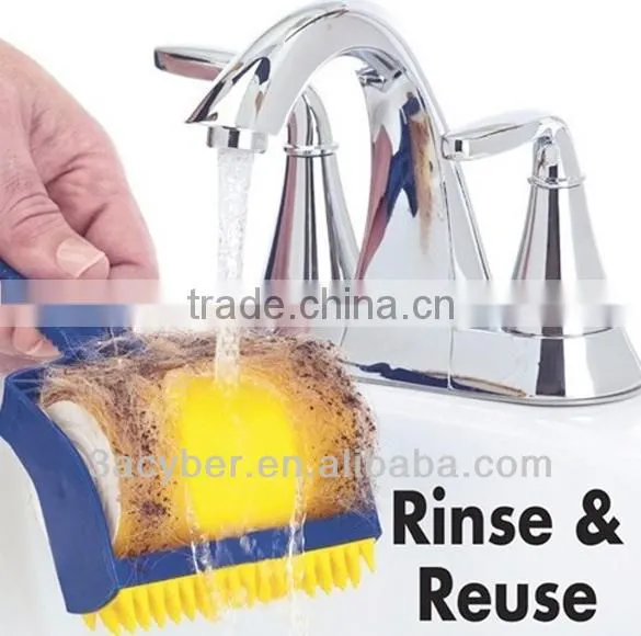 Reusable Sticky Brush Lint Roller Brush Clothes Fluff Pet Hair Remover