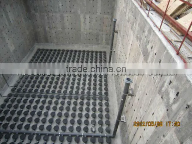 Engineering constructions for waste water treatment plant