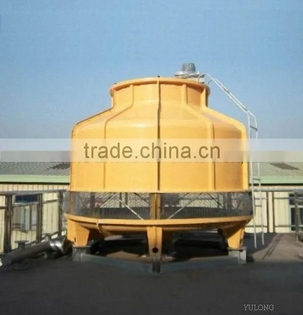 Round cooling tower for water treatment