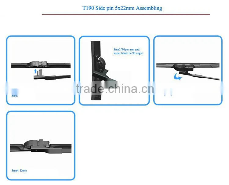 CARALL T190 Wiper Blade with Package
