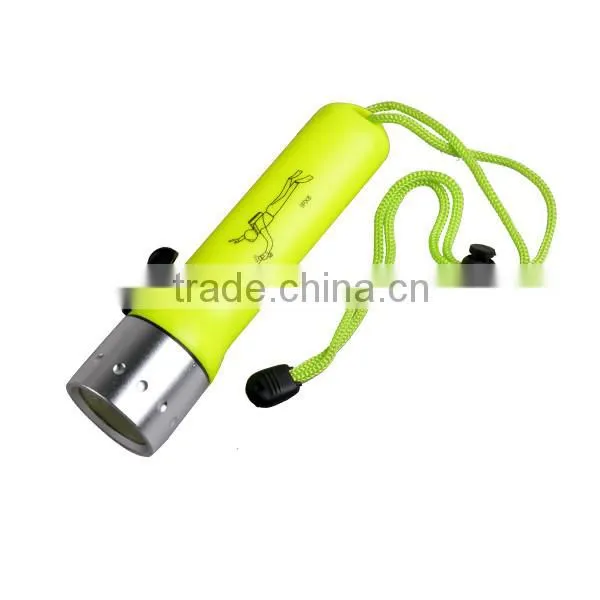 Powerful LED Magnetic Switch Underwater Torch Flashlight For Diving