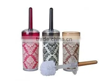new design Plastic colorful Toilet brush with holder