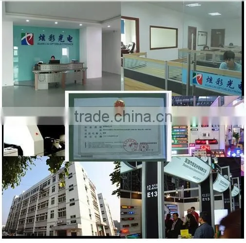 1/4 scan Full color SMD3535 P6-16x32 outdoor LED module