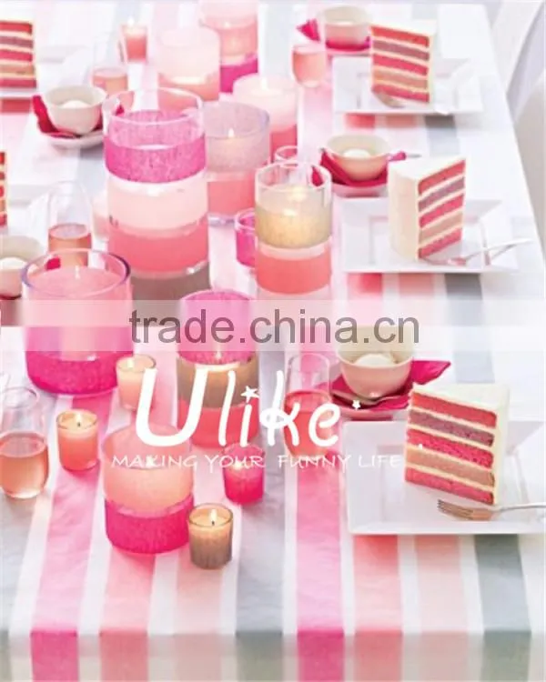 Wedding glass candle glass memorial candle
