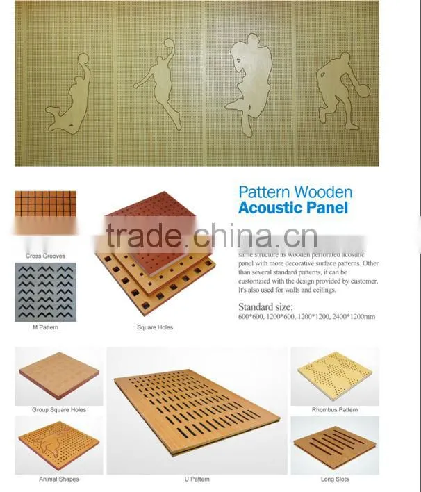 studio soundproofing mdf acoustic panel