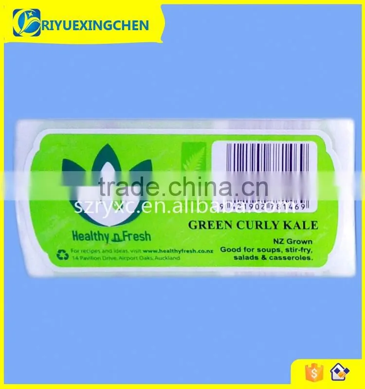 Self adhesive label sticker for farm product