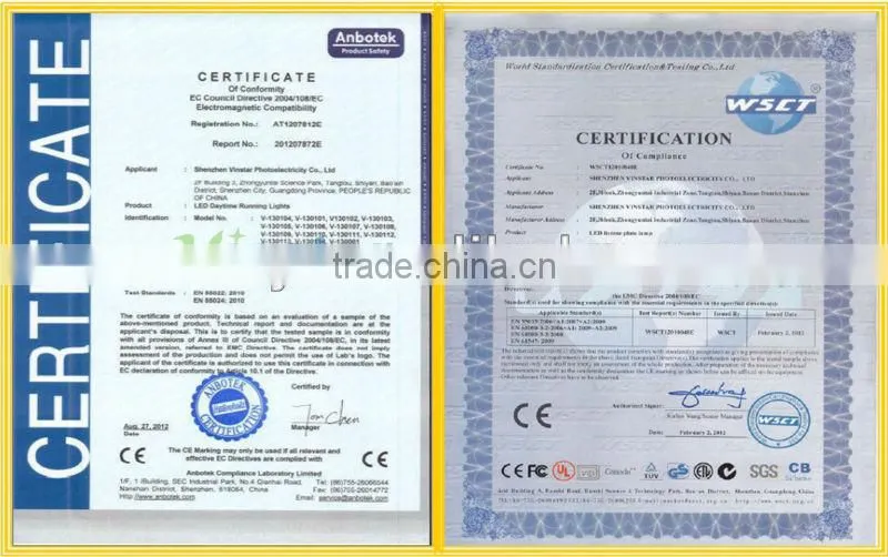 best selling led fog light for LANTITUDE 02/2011 from Guangdong manufacturer