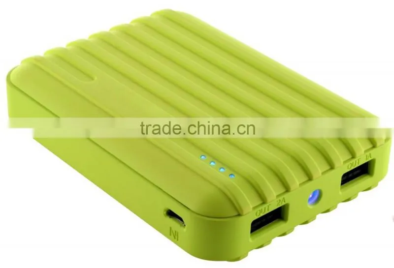 10400mah big capacity power bank with LED bill checking function