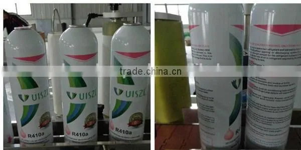Automatic aerosol can labeling machine for aerosol can