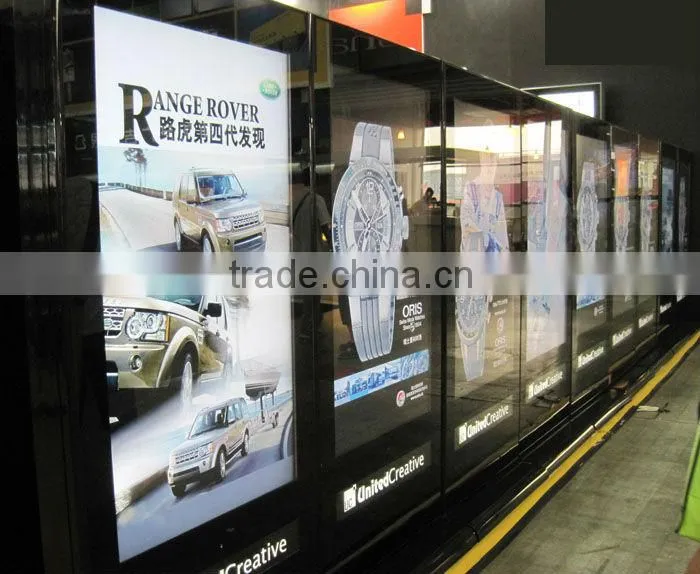 street advertising light box board