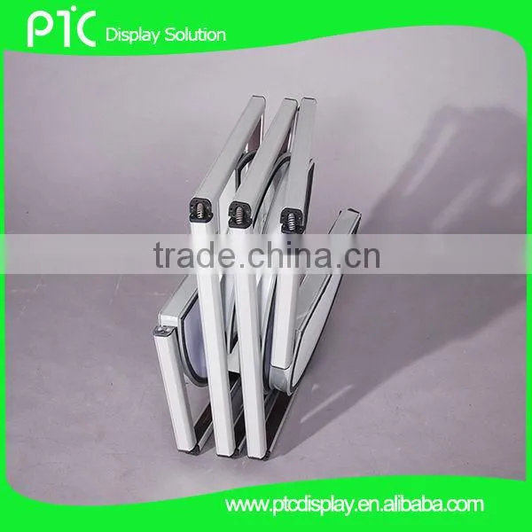 4 layer half round rotating foldable tower