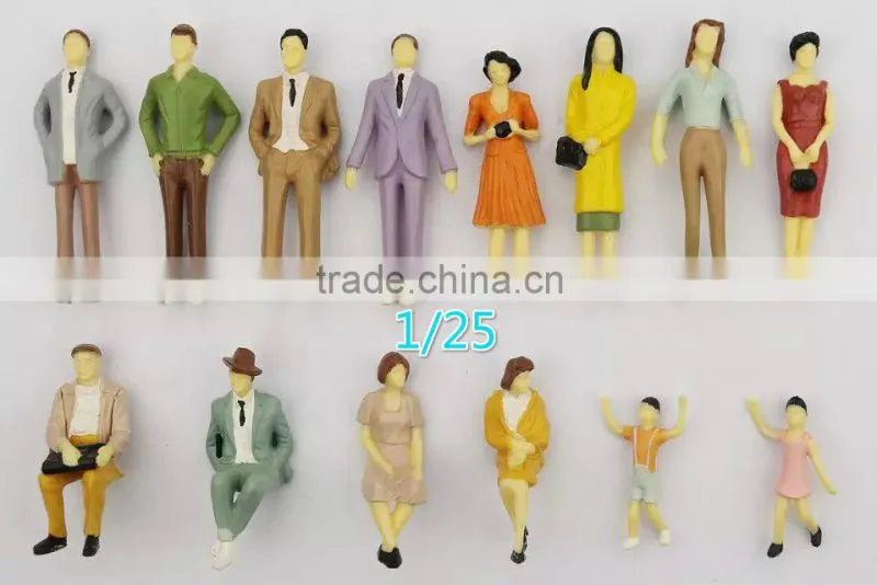 Architectural mode materails, model figures, scale model figure, resin model figures