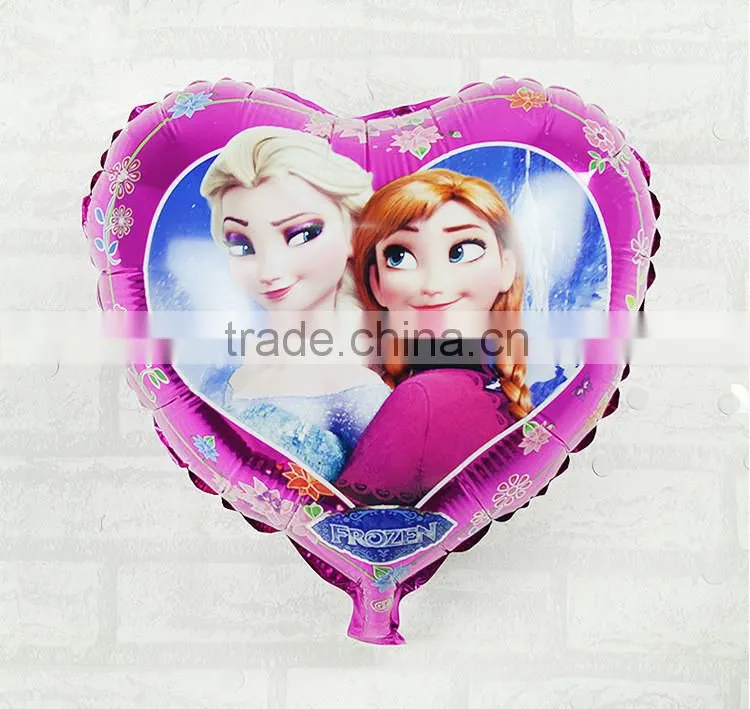 Frozen Party Anna Elsa Foil Balloon Birthday Party Wedding Decoration Baby Kids Cartoon Balloons Gift