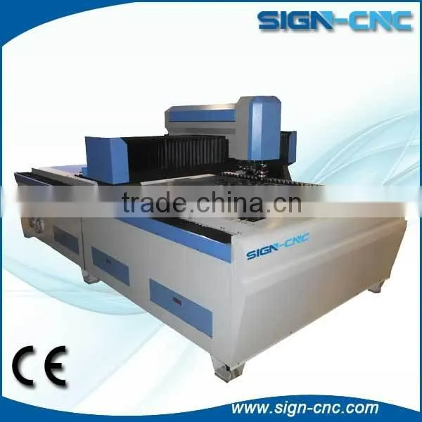 metal and nonmetal laser cutting machine made in China/hobby metal laser cutting machine SIGN YAG 500W 1325