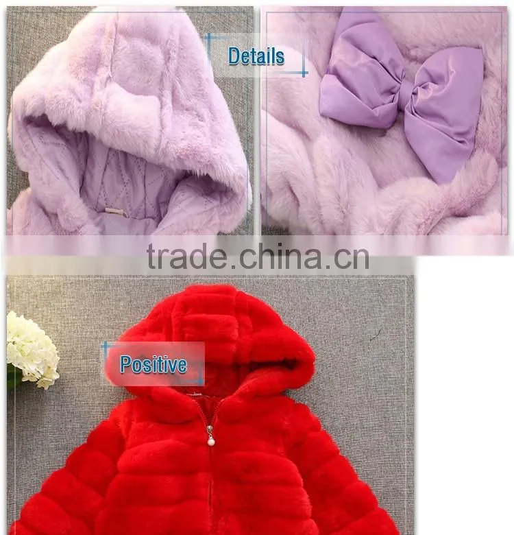 kids trench coat purple trench fur coat