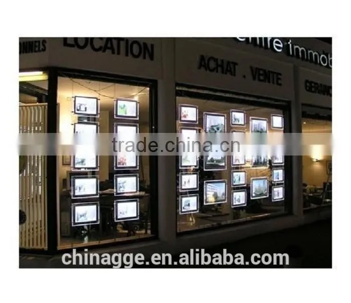 LED menu light box restaurant led advertising lightbox crystal led light box