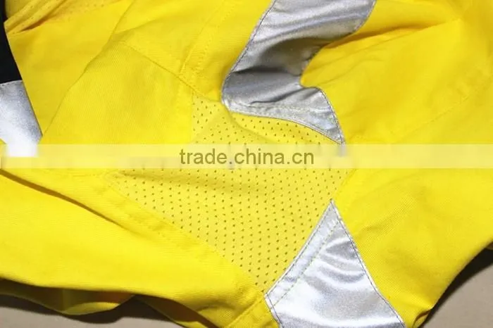 lightweight cotton drill men orange work shirt