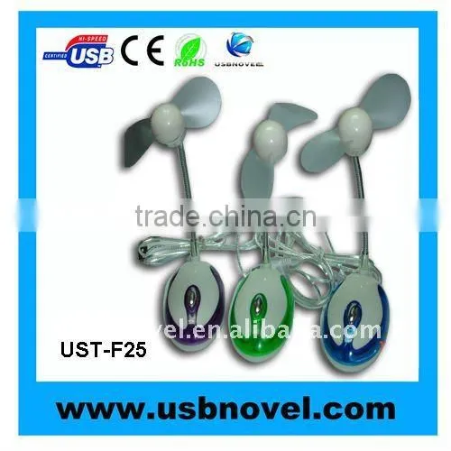 Adjustable mini usb fan